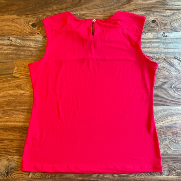 NWOT Red Calvin Klein Shirt/Blouse - Picture 11 of 11